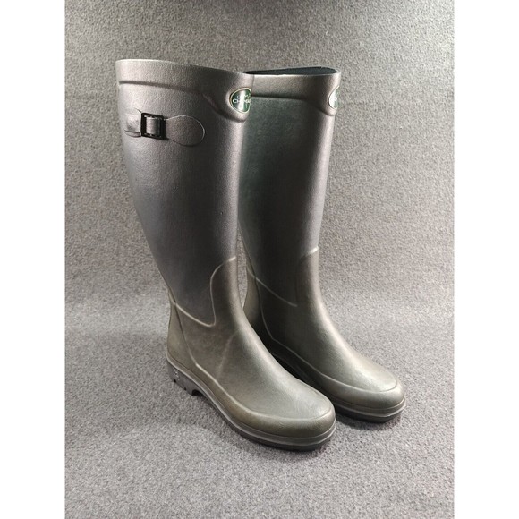 Stylish Women's Gray Winter & Rain Boots - Picture 12 of 12